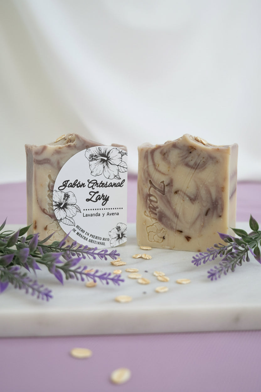 Jabón de Lavanda y Avena