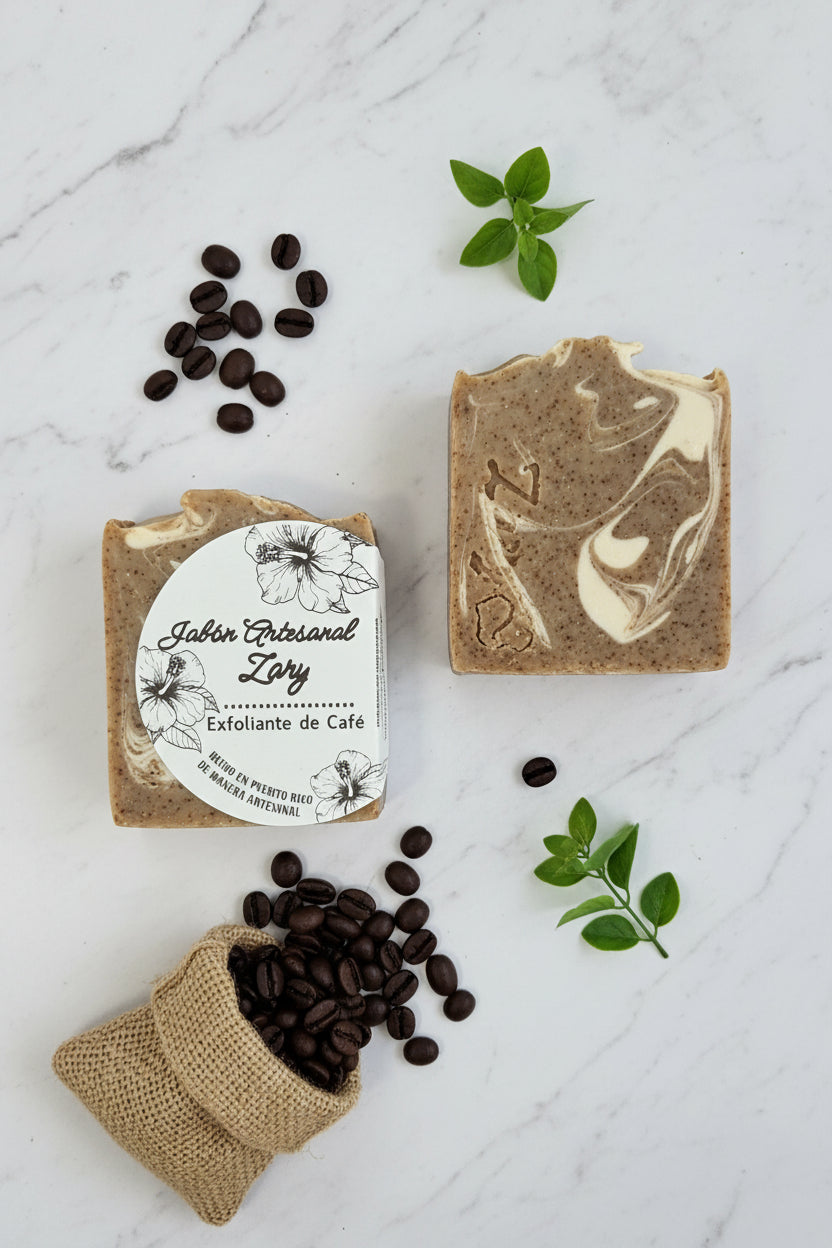 Jabón Exfoliante de Café