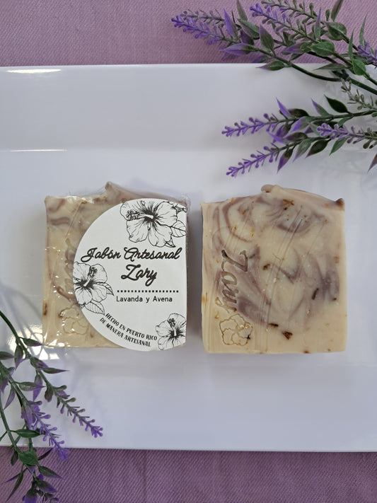 Jabón de Lavanda y Avena
