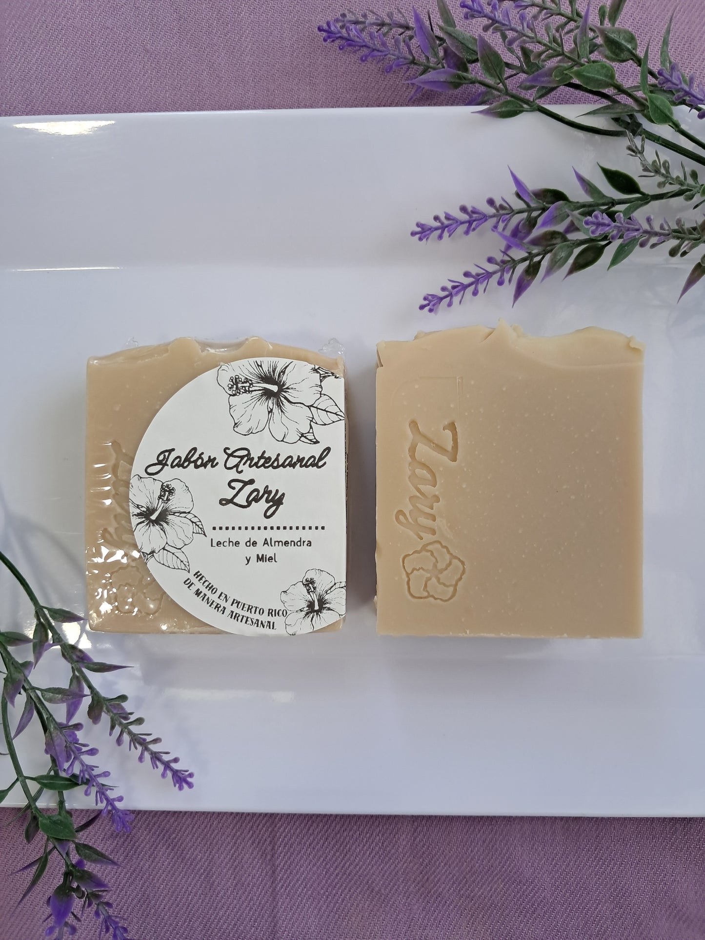 Jabón de Leche de Almendra y Miel