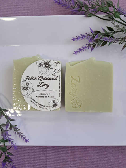 Jabón de Aguacate y Manteca de Karité