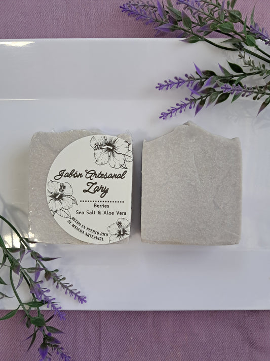 Jabón Berries Sea Salt & Aloe Vera